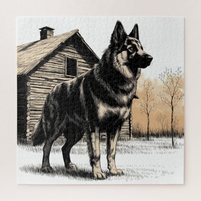 Puzzle Berger allemand (Vertical)