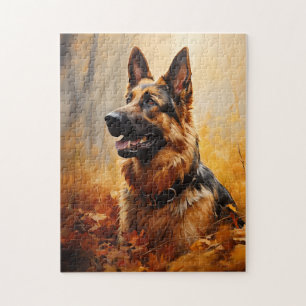 Puzzle Berger allemand en automne