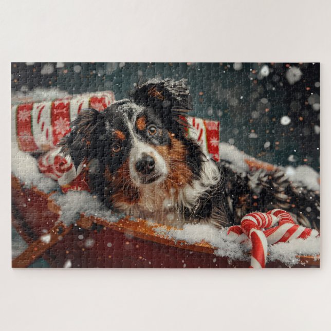 Puzzle Berger Australien de Noël Festif (Horizontal)
