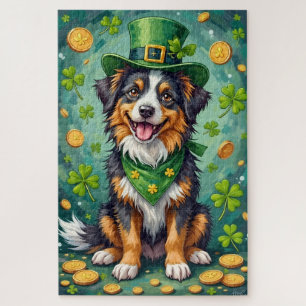Puzzle Berger Australien St Patrick’s Day Chien Chanceux