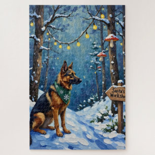 Puzzle Berger Belge Noël Forêt Enchantée