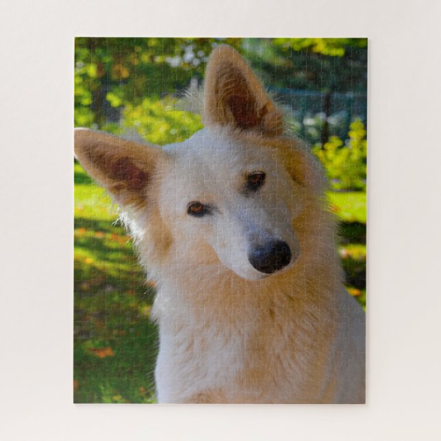 Puzzle Berger Blanc Suisse Jigsaws. (Vertical)