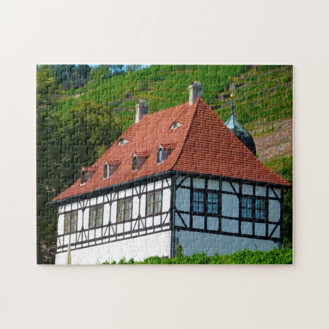 Puzzle Berghaus Radebeul Allemagne. (Horizontal)