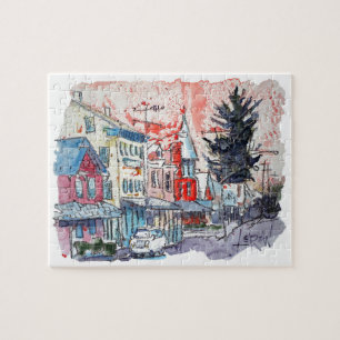 Puzzle Berlin-Est "Happy Painting" / Artiste Larry Lerew