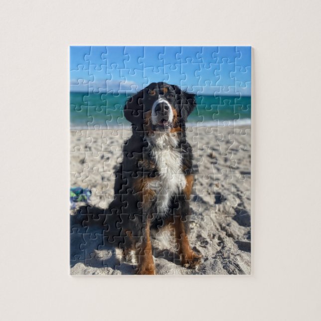 Puzzle Bernese Mountain Dog  (Vertical)