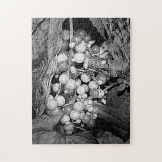 Puzzle Berries En Nature Noire Et Blanche