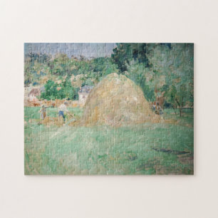 Puzzle Berthe Morisot - Les piles de Haystacks à Bougival