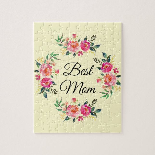 Puzzle Best Mom (Vertical)