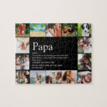 Puzzle Best Papa Papa Father Définition 14 Photo Fun Blac<br><div class="desc">14 photo collage jigsaw pour vous de personnaliser pour votre papa, papa, papa ou père spécial pour créer un cadeau unique pour la Fête des pères, les anniversaires, Noël ou n'importe quel jour vous voulez montrer combien il signifie pour vous. Une façon parfaite de lui montrer à quel point il...</div>