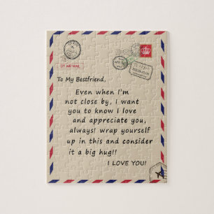 Puzzle Bestfriend Gift   À Mon Bestami Je T'Aime