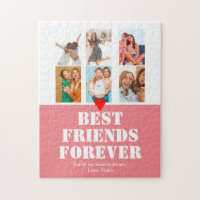 Bestie BFF Girls Photo Collage Cadeau Personnalisé