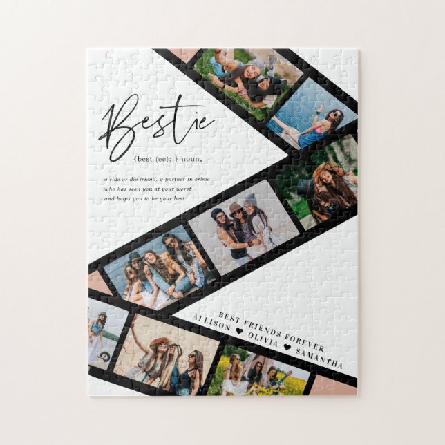 Puzzle Bestie | Collection moderne de 8 films photo bande (Vertical)