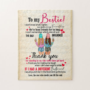 Puzzle Bestie Gifts   Lettre À Mon Merci Bestiaire