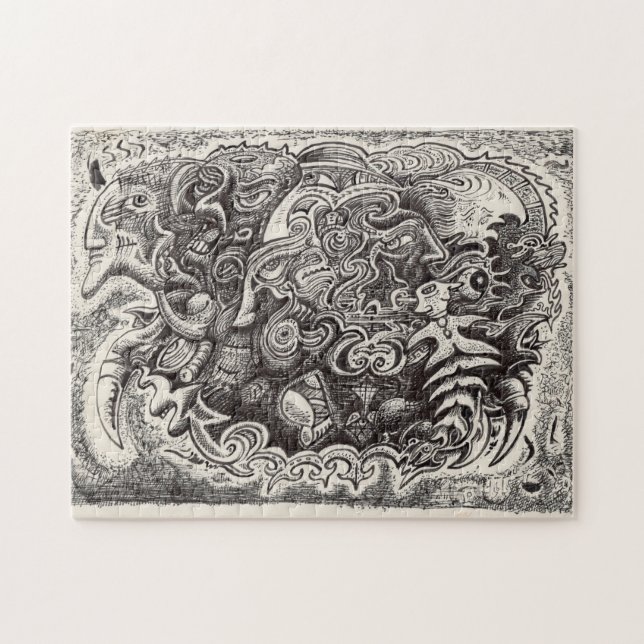 Puzzle Bête hybride (Horizontal)