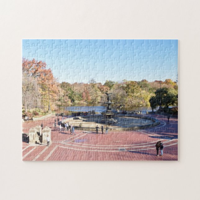 Puzzle Bethesda Terrasse New York City Central Park Photo (Horizontal)