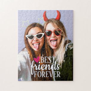 Puzzle BFF Meilleurs amis pour toujours photo moderne