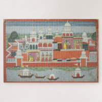 Bhagavata Purana Page manuscrite Rukimi Krishna