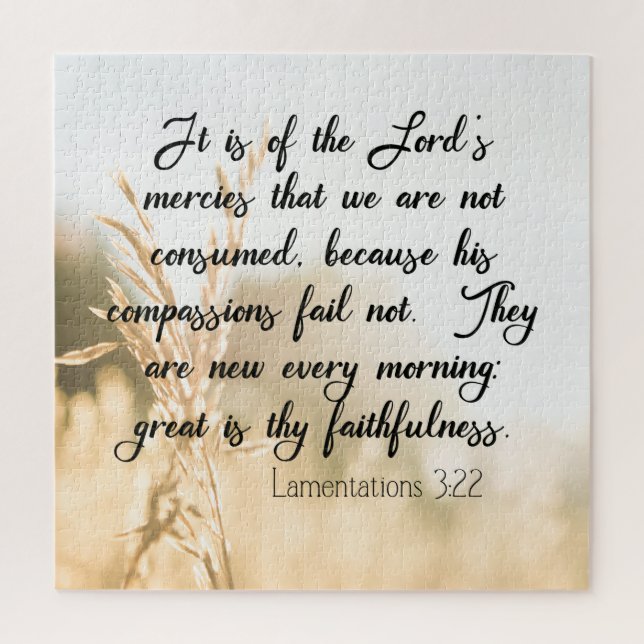 Puzzle Bible Verse Niveau difficile (Vertical)