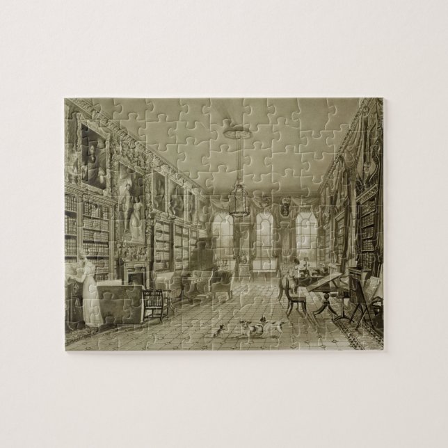 Puzzle Bibliothèque comme salon, parc de Cassiobury, (Horizontal)