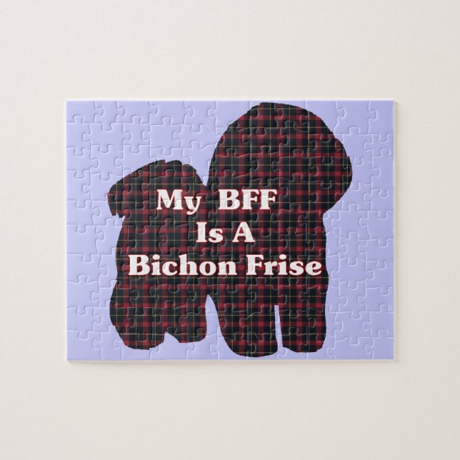 Puzzle Bichon Frise BFF (Horizontal)
