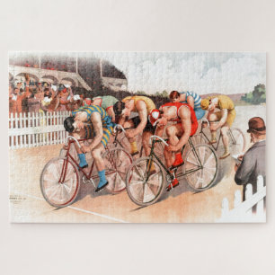 Puzzle Bicycle Race