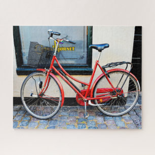Puzzle Bicyclette rouge, Copenhague, Danemark