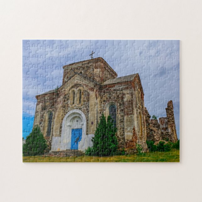 Puzzle Biélorussie Begoml Biahoml Ruines de l'ancienne ég (Horizontal)