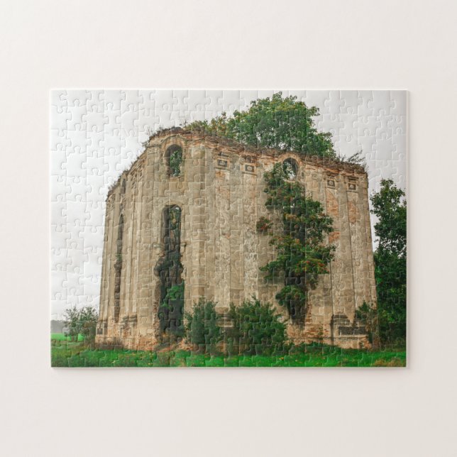 Puzzle Biélorussie Bélarus Chapelle funéraire de Yablonov (Horizontal)
