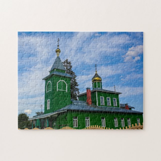 Puzzle Biélorussie Porechye Parecca Architecture Église (Horizontal)