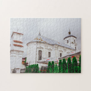 Puzzle Biélorussie Slonim Église catholique Architecture