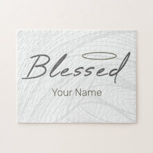 Puzzle Bienheureux Halo Conception Religieuse Pour Don Ch