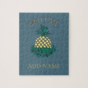 Puzzle Bienvenue ananas