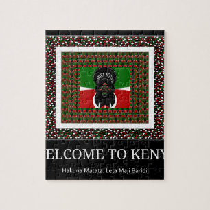 Puzzle Bienvenue au Kenya Hakuna Matata