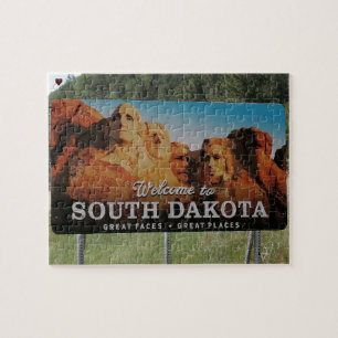 Puzzle Bienvenue Dakota du Sud