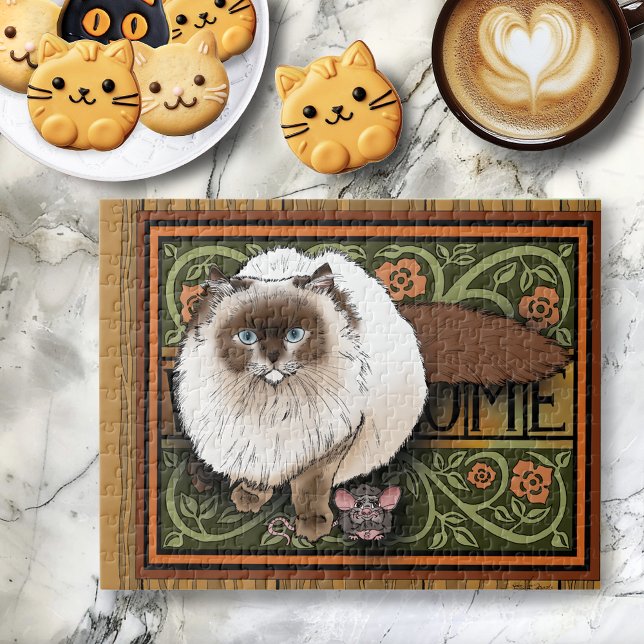 Puzzle Bienvenue Souris de chats Siamois (Créateur téléchargé)