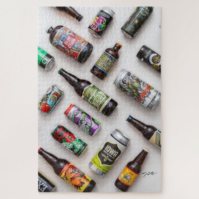 Puzzle Bière Iowa (Vertical)