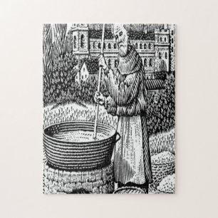 Puzzle "Bière médiévale & brasserie