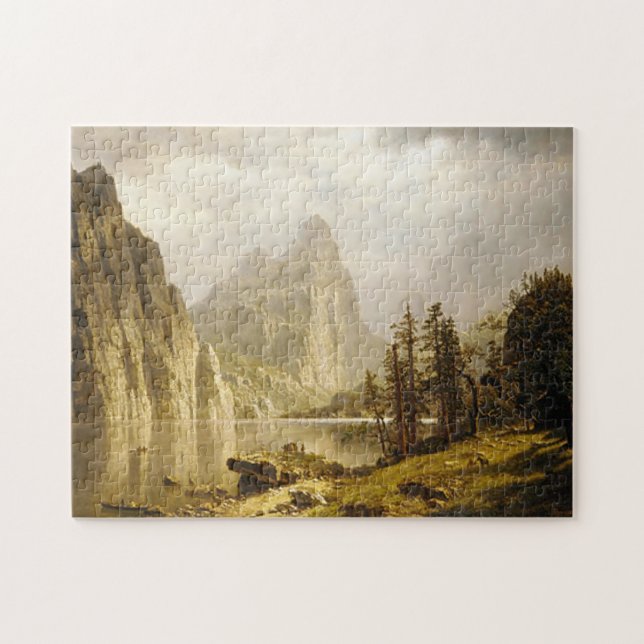 Puzzle Bierstadt Albert Rivière Merced Vallée de Yosemite (Horizontal)