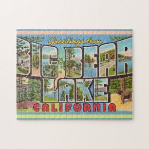 Puzzle Big Bear Lake Californie 11x14