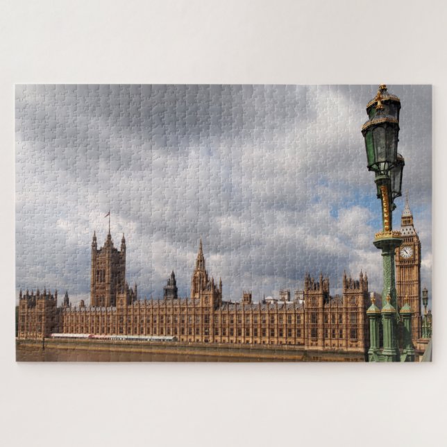 Puzzle Big Ben et Chambres du Parlement à Londres (Horizontal)