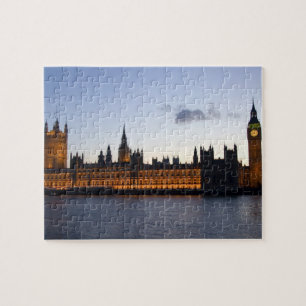Puzzle Big Ben et les Chambres du Parlement dans la ville