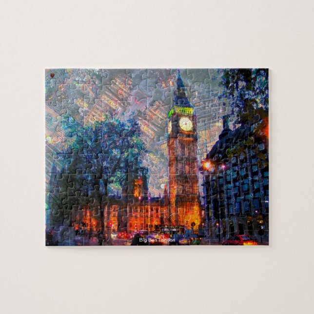 Puzzle Big Ben London (Horizontal)