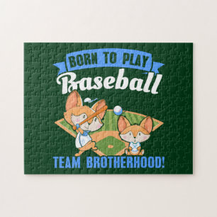 Puzzle Big Brother Little Brother - Joueurs De Baseball