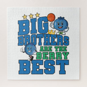 Puzzle Big Brothers are the Berry Best - Blueberry Pun