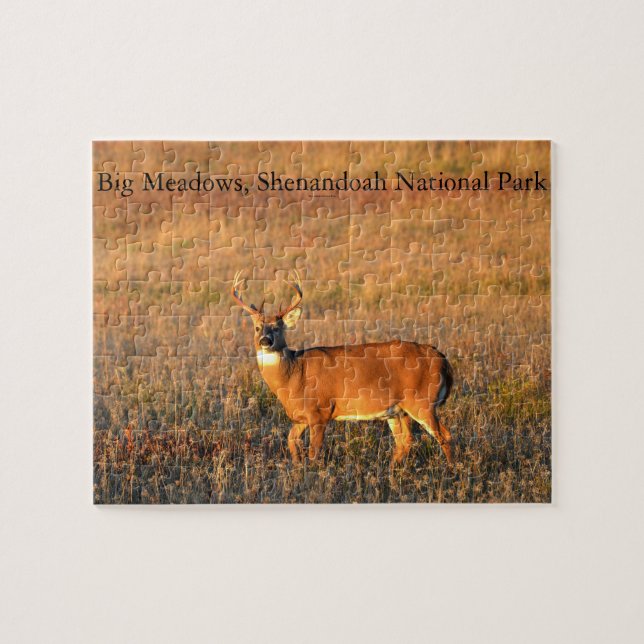 Puzzle Big Buck, Big Meadows, Shenandoah National Park (Horizontal)