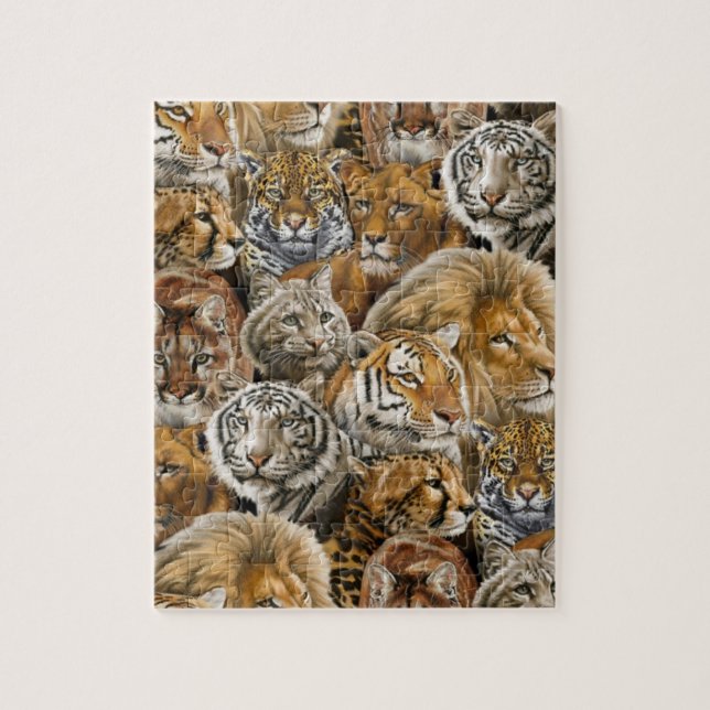 Puzzle Bigcats africains (Vertical)