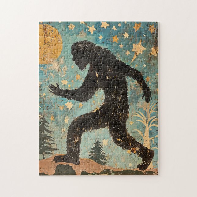 Puzzle Bigfoot (Vertical)