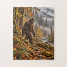 Puzzle Bigfoot Brume d'Automne
