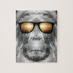 Puzzle Bigfoot dans les tons