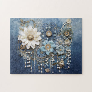 Puzzle Bijoux en costume sur l'achat Denim